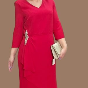 Vestido vermelho Ismael