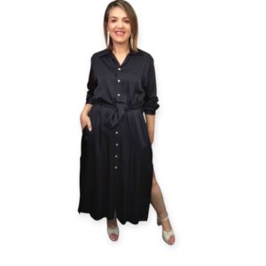 Vestido Camiseiro longo
