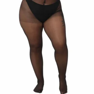 Collants CURVY plus size Preto